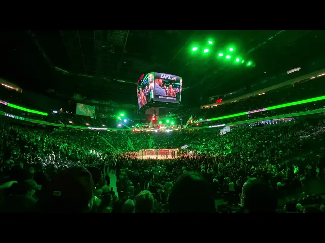ufc245 kamaru usman walksout to colby covington live from t-mobile arena